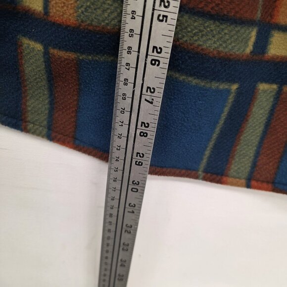 Matix Plaid Polar Fleece Hooded Sherling Jacket Sz XL - Picture 6 of 7